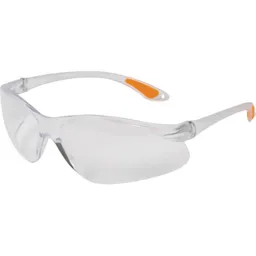 Avit Wraparound Safety Glasses - Clear, Clear