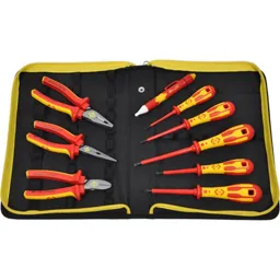 CK 9 Piece VDE Insulated Pliers and Phillips Screwdriver Kit