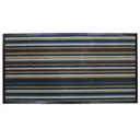 Colours Blue & brown Door mat