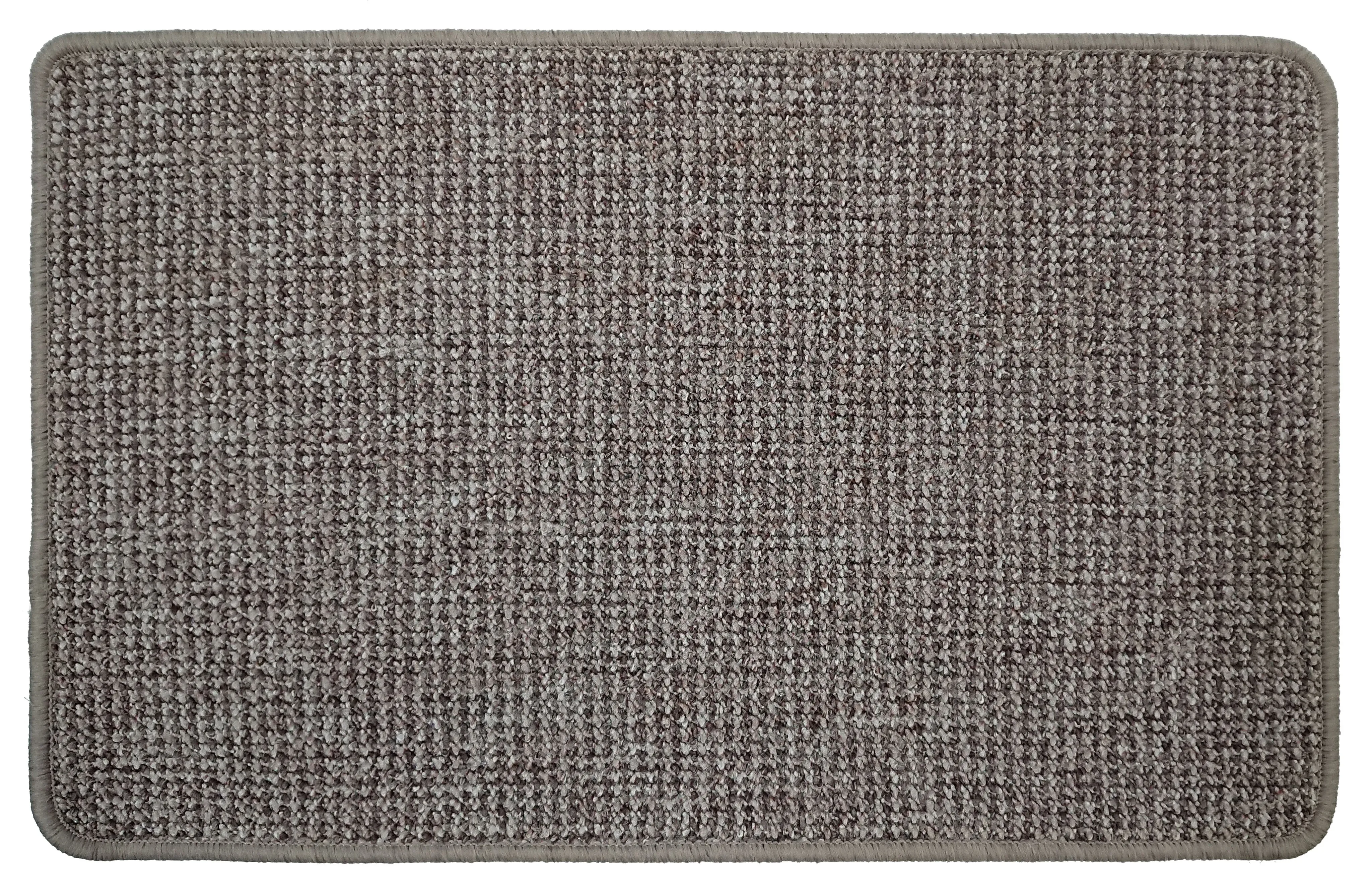 Berber Mink Polypropylene Door mat (L)0.75m (W)0.5m