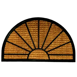 Primeur Sunrise Biscuit Coir Door mat (L)0.75m (W)0.45m