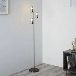 Nicholas Black chrome Floor light