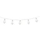 Metal cage Battery-powered Warm white 10 LED Indoor String lights