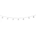 Star Battery-powered Warm white 20 LED Indoor String lights