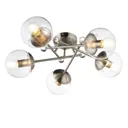 Axis Nickel effect 5 Lamp Ceiling light