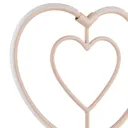 Heart Pink LED Table lamp