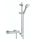 Bristan Artisan thermostatic bar shower valve with slider rail kit