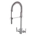 Bristan Artisan Professional Pull Out Kitchen Tap - Dual Lever Chrome AR SNKPRO C