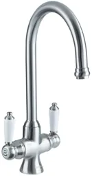 Bristan Renaissance Sink Mixer Brushed Nickel - RS SNK EF BN