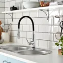 Bristan Gallery Flex single lever kitchen mixer tap with flexible spout