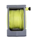 Masterplug 4 socket Grey & green Cable reel, 15m