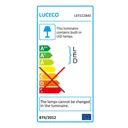 Luceco Black Solar-powered Cool white LED Floodlight 220lm
