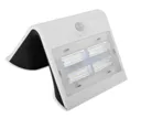 Luceco White Solar-powered Cool white LED Floodlight 400lm