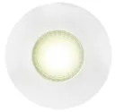 Luceco Matt White Non-adjustable LED Fire-rated Extra warm white Downlight 6W IP65