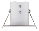 Luceco Matt White Non-adjustable LED Fire-rated Warm white Downlight 5W IP65