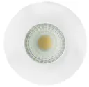 Luceco Matt White Non-adjustable LED Fire-rated Colour changing Downlight 6W IP65, Pack of 6