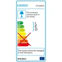 Luceco Matt White Non-adjustable LED Fire-rated Colour changing Downlight 6W IP65, Pack of 6