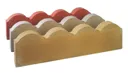 Traditional Scalloped Red Paving edging (H)150mm (W)600mm (T)50mm