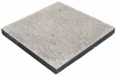 Panache ground Silver grey Paving slab (L)450mm (W)450mm, Pack of 40