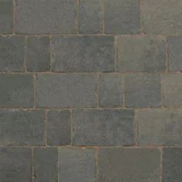 Monksbridge Cinder Block paving (L)200mm (W)100mm, Pack of 360