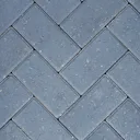 Europa Charcoal Block paving (L)200mm (W)100mm