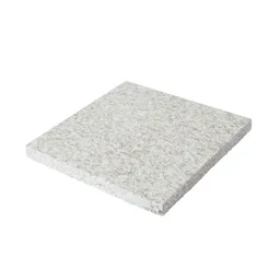 Silver grey Granite Paving slab (L)295mm (W)295mm