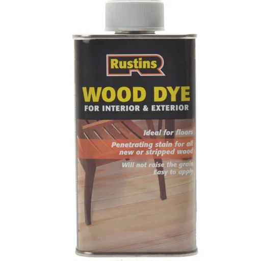 Rustins Wood Dye - Medium Oak, 250ml