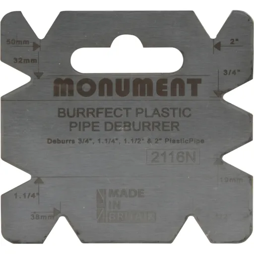Monument 2116N Burrfect Pipe Deburrer