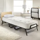 Jay-Be Crown Small single Foldable Guest bed with Deep sprung mattress