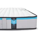 Jay-Be Benchmark S3 Blue Open Coil Spring & Memory e-Fibre top Layer hypoallergenic Water resistant Open coil Single Mattress