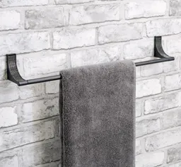 Vale Designs Sparkle Towel Rail Black 550mm