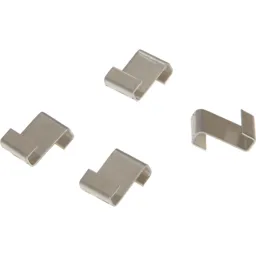 ALM Z Glazing Lap Clips Suitable for most Green Houses - Pack of 50