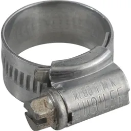 Jubilee Zinc Plated Hose Clip - 16mm - 22mm, Pack of 1
