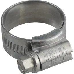 Jubilee Zinc Plated Hose Clip - 18mm - 25mm, Pack of 1