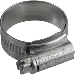 Jubilee Zinc Plated Hose Clip - 22mm - 30mm, Pack of 1