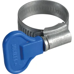 Jubilee Zinc Plated Wing Spade Hose Clip - 16mm - 25mm, Pack of 1