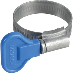 Jubilee Zinc Plated Wing Spade Hose Clip - 20mm - 32mm, Pack of 1