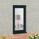 Clear Double glazed Anthracite grey Timber Right-handed Window, (H)895mm (W)625mm