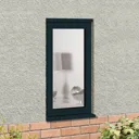 Clear Double glazed Anthracite grey Timber Right-handed Window, (H)745mm (W)625mm