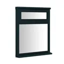 Clear Double glazed Anthracite grey Timber Right-handed Top hung Window, (H)895mm (W)1195mm