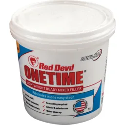 Red Devil Onetime Ready Mixed Filler - 1l