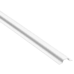 MK White 12mm Trunking length, (L)2m