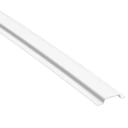 MK White 25mm Trunking length, (L)3m