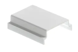 MK White 16mm Trunking coupler