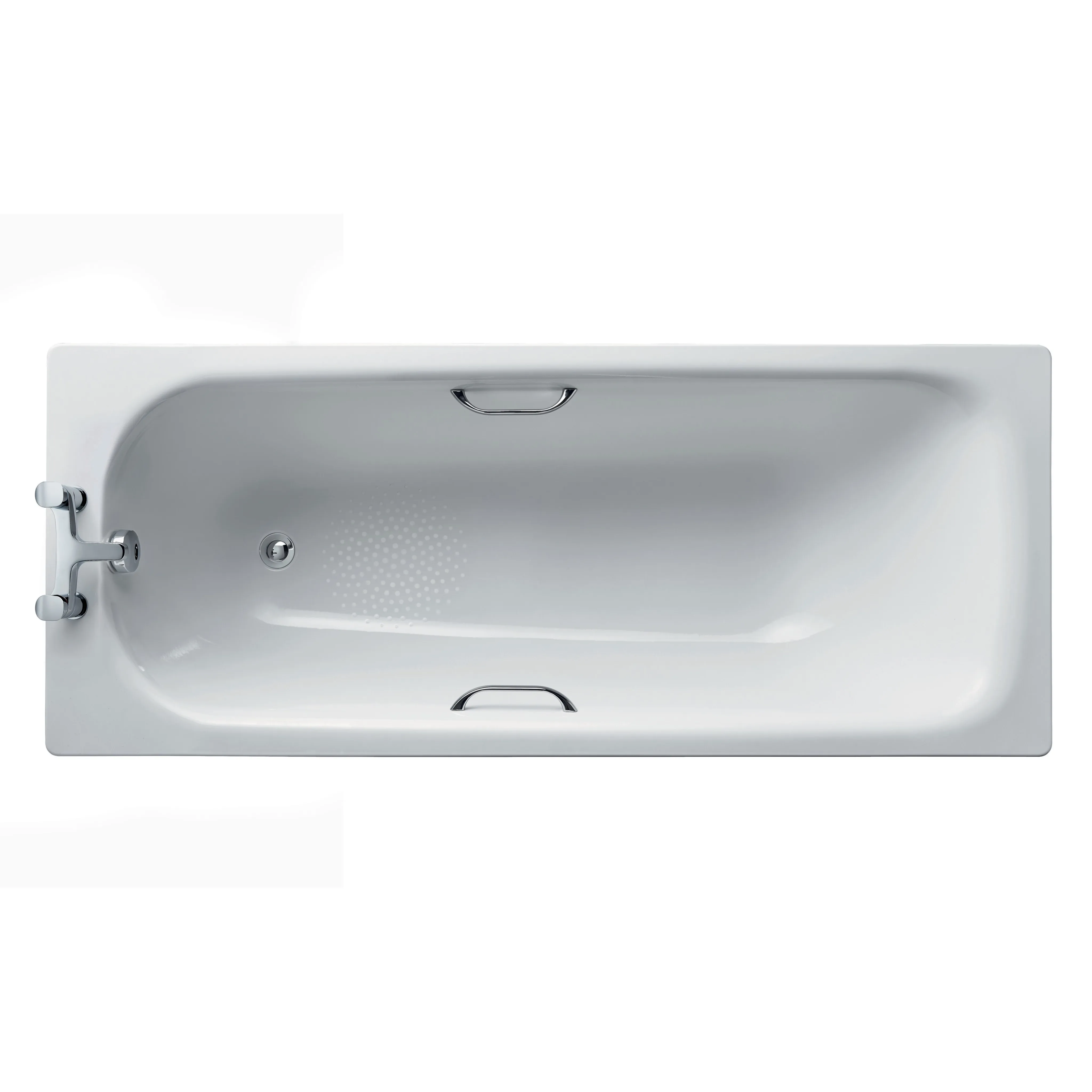 Armitage Shanks Simplicity Porcelain enamelled steel Rectangular Bath (L)1700mm (W)700mm