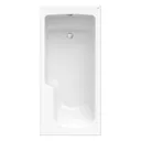 Ideal Standard Concept Freedom Idealform Plus left handed single ended bath 1700 x 800 with front bath panel and bath waste