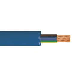 Time 3183YA Blue 3 core Multi-core cable 1.5mm² x 25m