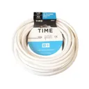Time 3184Y White 4 core Multi-core cable 1mm² x 10m