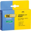 Tacwise 140 Staples - 8mm, Pack of 2000