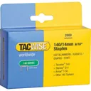 Tacwise 140 Staples - 14mm, Pack of 2000